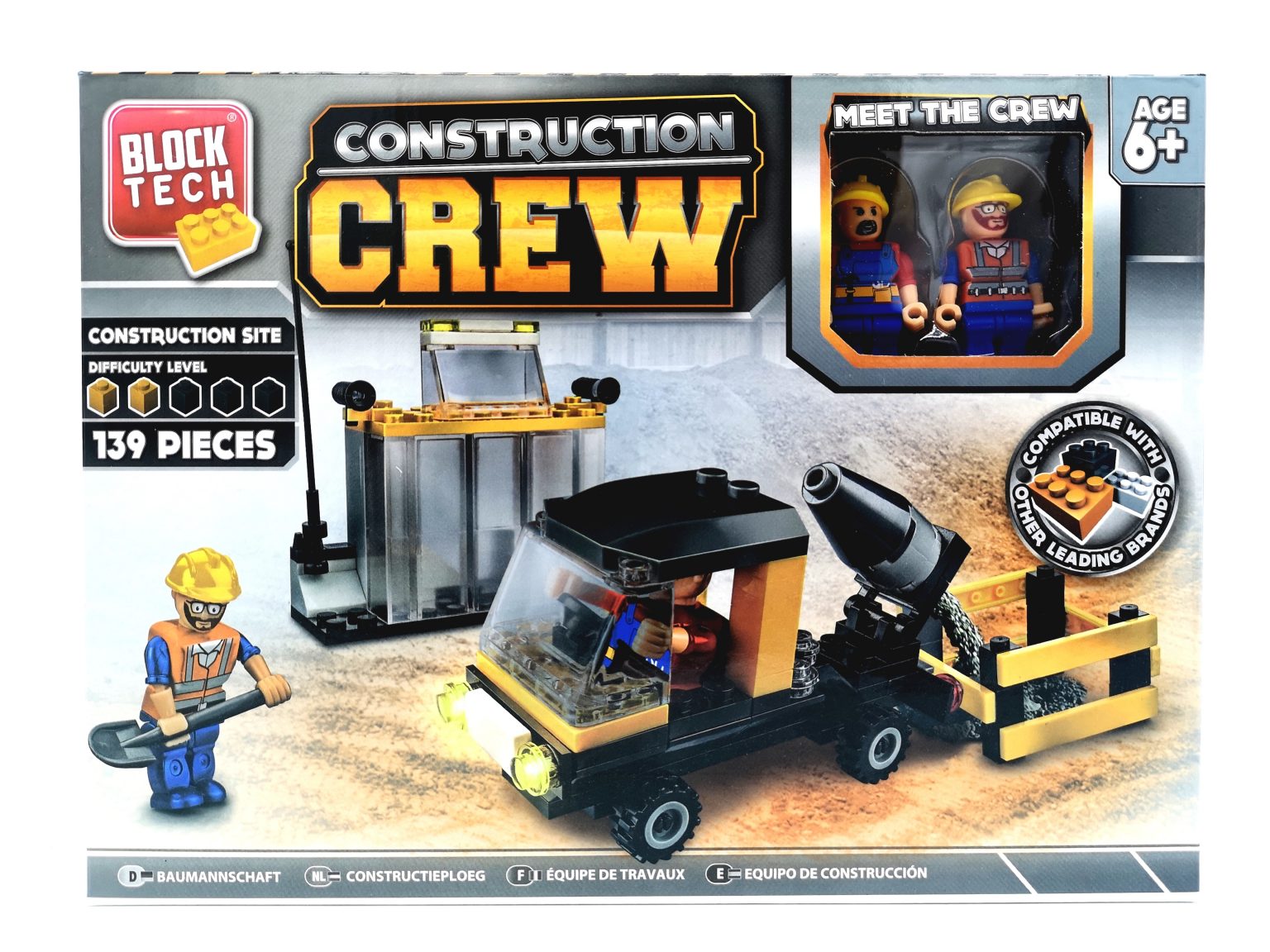 Block Tech Constructions Crew | King's Paper and Gift Shop