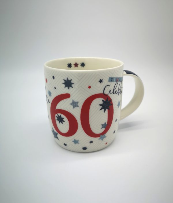 "60" Mug - Blue, Gift, Ireland