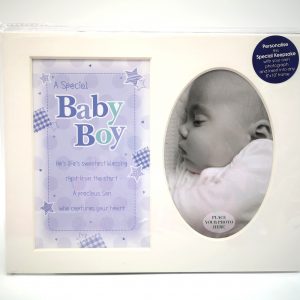 Keepsake Photo Frame Mount “Baby Boy”, Gift, Ireland
