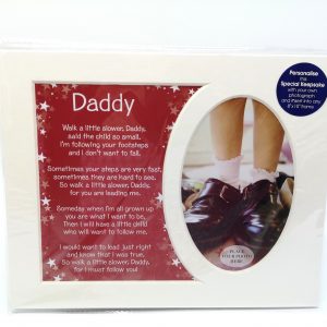 Daddy Wall Mount, Frame, Gift, Ireland