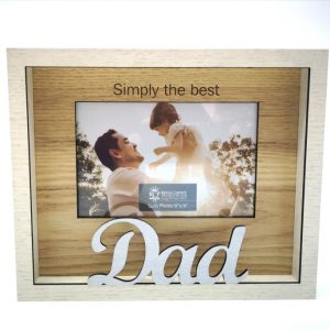 Simply the Best Dad Frame, Gift, Ireland