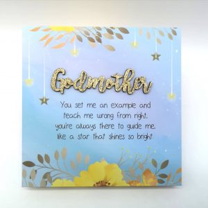 Godmother plaque, Godmother Gift, Ireland