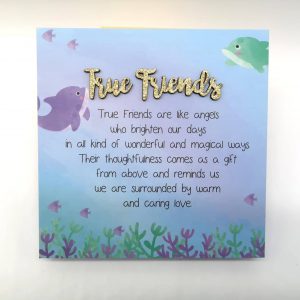 True Friends Plaque, Friend Gift, Ireland