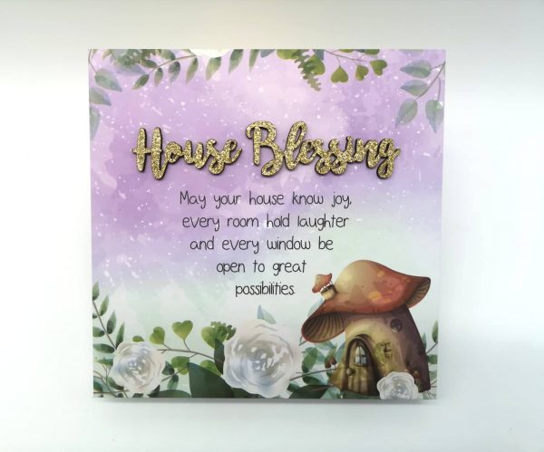 House Blessing Plaque, House warming gift, Ireland