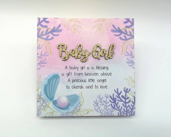 Baby Girl Plaque, Baby Girl Gift, Ireland