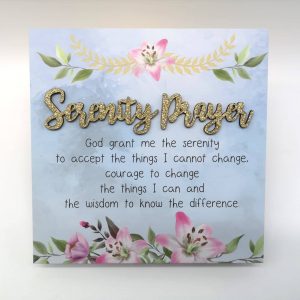 Serenity Prayer Plaque, Gift, Ireland