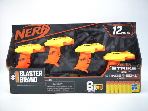 Nerf Alpha Strike Stinger SD-1 Blaster 4-Pack, Ireland
