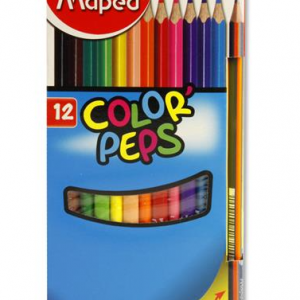 Maped-Pkt.12-Colorpeps-Colour-Pencils-Pencil-sharpener-Ireland