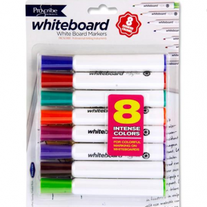 Pro:scribe: Whiteboard Markers - Intense Colours, 8pk, Ireland