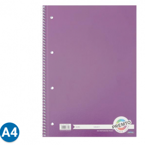 Premto-A4-160pg-Spiral-Notebook-Grape-Juice-Ireland
