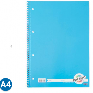 Premto-A4-160pg-Spiral-Notebook-Printer-Blue-Ireland