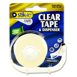 Stik-ie-Tape-with-dispenser-19mm-X-33m-Ireland