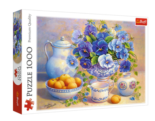 Trefl-Blue-Bouquet-Jigsaw-Puzzle, Ireland