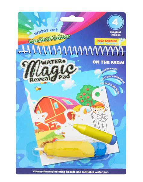 World of Colour-Water Magic Reveal Pad | King's Paper and Gift Shop