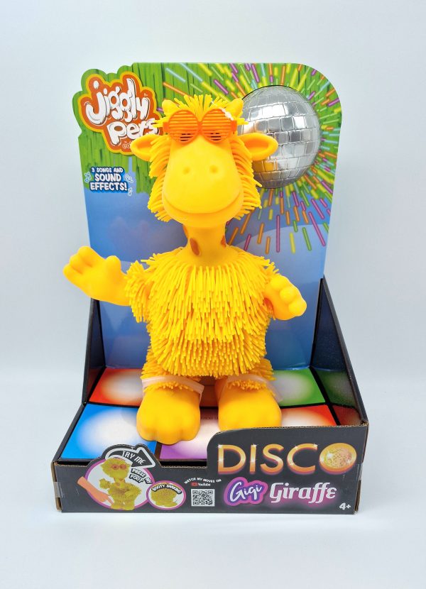 Jiggly Pets - Disco Gigi Giraffe, Toy, Ireland