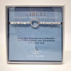 Life Charms Bracelet - Circle, Gift, Ireland
