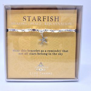 Life Charms Bracelet - Starfish, Gift, Ireland