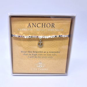 Life Charms Bracelet - Anchor, gift, Ireland