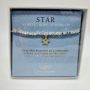 Life Charms Bracelet - Star, gift, Ireland