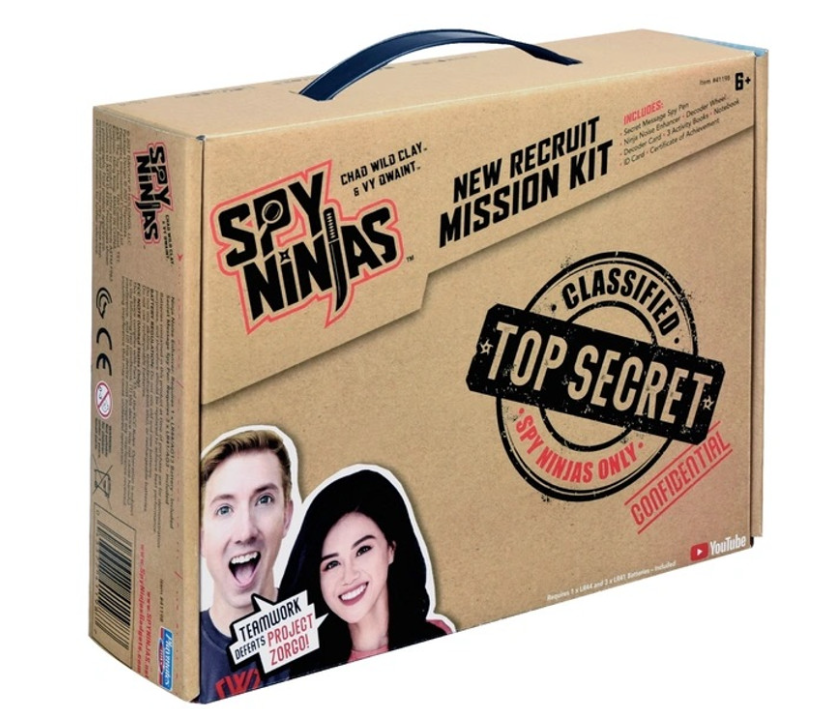 Spy Ninjas New Recruit Mission Kit | King's Paper And Gift Shop