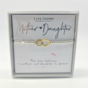 Life Charms Bracelet Mother Daughter, Jewellery, Gift, Ireland