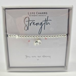 Life Charms Bracelet Strength, Jewellery, Gift, Ireland