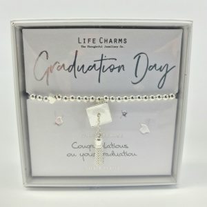 Life Charms Bracelet Graduation Day, Jewellery, Gift, Ireland