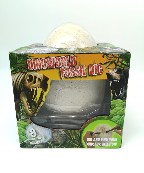 Dinoworld Fossil Dig - Mega Egg (asst colours), Dinosaur Toy, Ireland