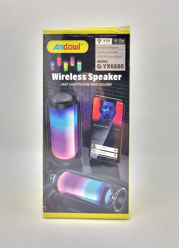 LED illuminated wireless speaker, Gift, Ireland