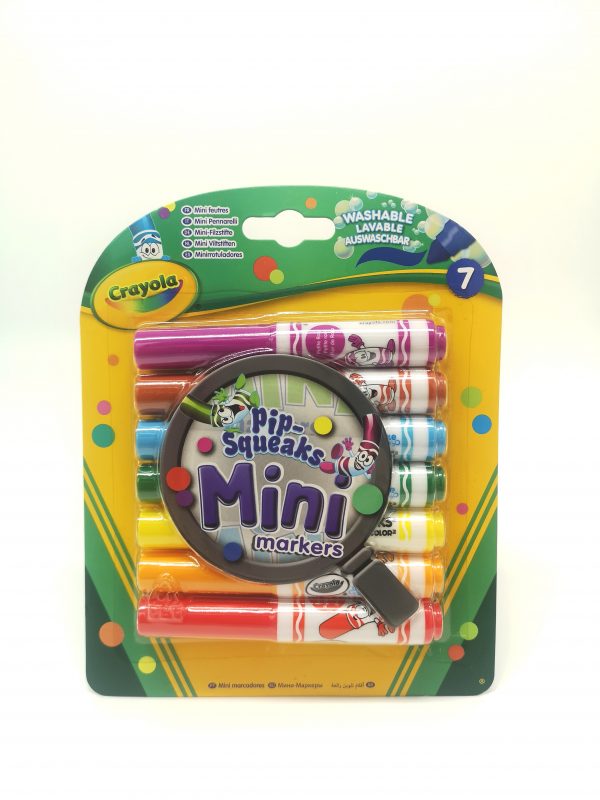Crayola 64 Ct. Washable Pip-Squeaks Skinnies Markers Buy, Best Price in