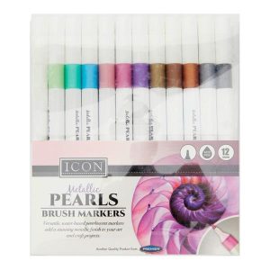 "Brush Markers - Metallic Pearl, Stationery, Art, Ireland.jpg 2.jpg" "Brush Markers - Metallic Pearl, Stationery, Art, Ireland.jpg"