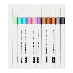 "Brush Markers - Metallic Pearl, Stationery, Art, Ireland.jpg 2.jpg" "Brush Markers - Metallic Pearl, Stationery, Art, Ireland.jpg"