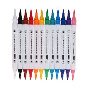 Dual Tipped Artistic Brush Markers, Stationery, Art, Ireland.jpg