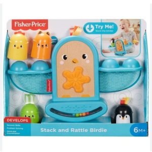 Fisher Price Stack & Rattle Birdie, Baby Toy, Ireland