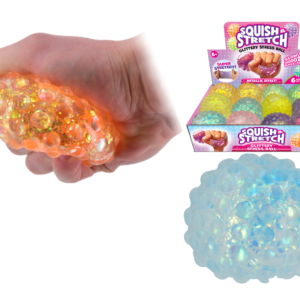 Squish-Stretch-7cm-Glittery-Stress-Ball-Slow-Rise-Toy-Ireland