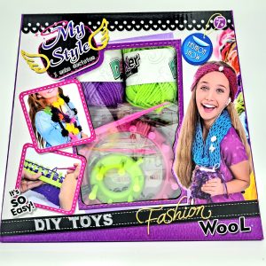 Kids DIY Fashion Wool Knitting Kit, Toy, Ireland