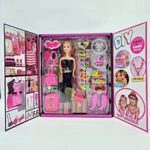 Girl with Wardrobe toy, Doll, Ireland