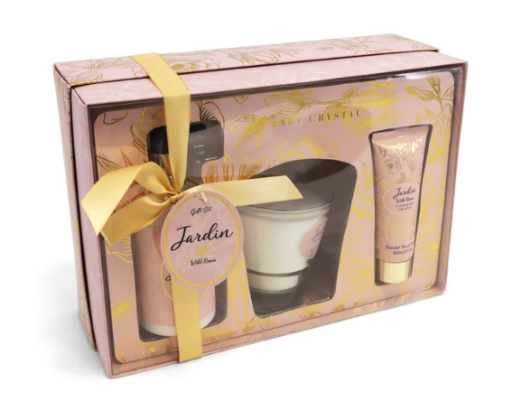 Jardin Wild Roses Candle and Handcream Tube & Pump Gift Set, Ireland - Copy (2) - Copy Jardin-Wild-Roses-Candle-and-Handcream-Tube-Pump-Gift-Set-Ireland