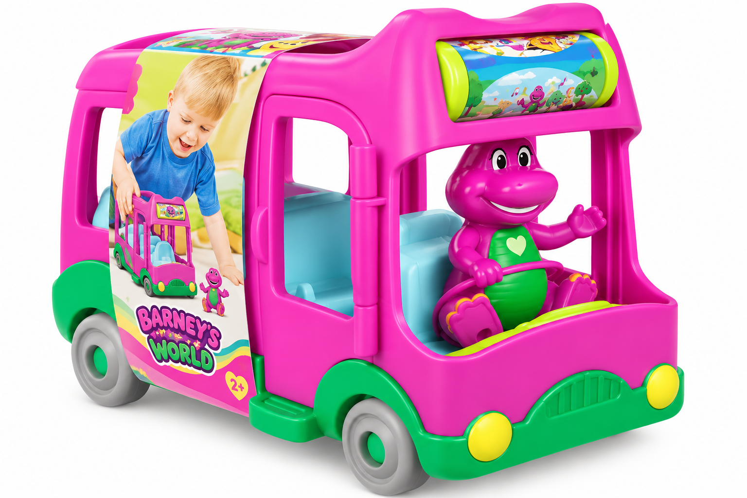 Barney's World Adventure Bus | King's Paper and Gift Shop