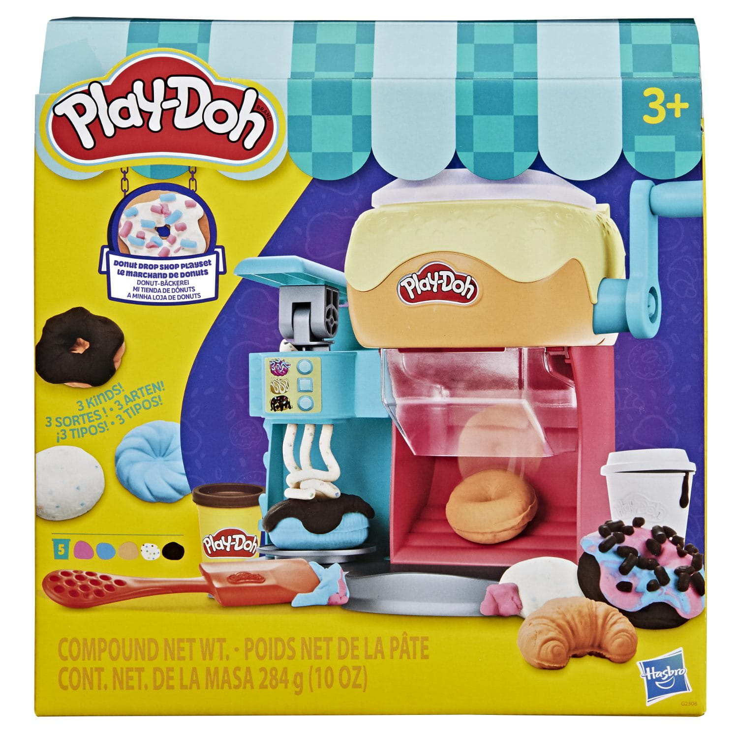 Play-Doh Donut Drop Shop Playset, Toy, Ireland