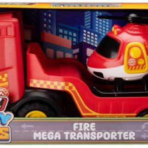 Teamsterz-Chunky-Trucks-Fire-Transporter-with-Helicopter-Toy-Ireland