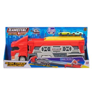 Teamsterz-Slam-Truck-Launcher-Track-Transporter-With-2-Cars-Toy-Ireland